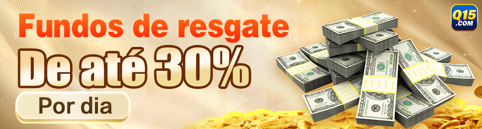 q15 — seção que apresenta jogos em evidência, com hierarquia visual clara, pensado para guiar o olhar para botões